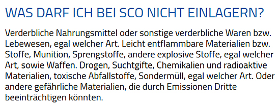 Gegenst&auml;nde lagern im Container in 74182 Obersulm