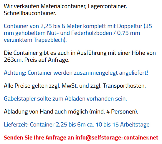 Lagerr&auml;umlichkeiten f&uuml;r  Obersulm